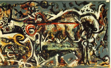  wolf Art - The She Wolf Jackson Pollock
